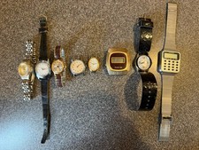 Vintage Watch Lot Timex Gruen Sears Customtime Micronta