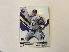 2024 Topps Pristine Quinn Priester #164 Purple Refractor 78/99 (RC)