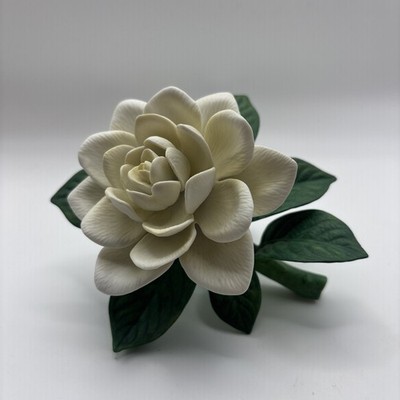 LENOX CLASSIC IVORY GARDENIA Garden White Flower Collection Figure Porcelain
