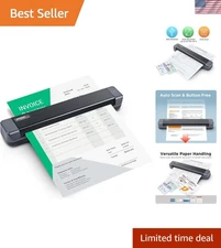 S410 Plus Sheet-Fed Scanner - Seamless USB Power with Automatic Image Processing