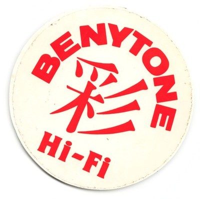 [L002] LOGO/STICKER - VINTAGE 1980 - BENYTONE