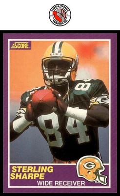 1989 Score Supplemental  Rookie #333S Sterling Sharpe GET EVERY 4TH FREE
