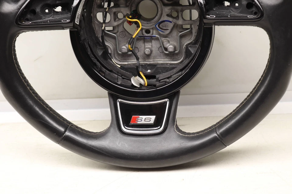 AUDI A6 2012-2017 - Volante deportivo de 3 radios (calefacción) 4G0419091B Foto 4 de 4