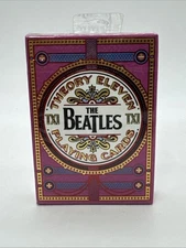 Theory 11 The Beatles Playing Cards Pink Deck for Poker Playing