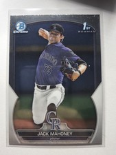 2023 Bowman Chrome 1st Jack Mahoney BDC 29 Rockies