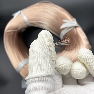 22 AWG Copper Wire 30ft Gold Silver 2P Transparent Parallel Lighting Cable