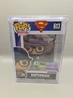 ECCC Superman LE 1500 Pieces Funko Pop #613 CON STICKER Fast Ship - Hard Stack