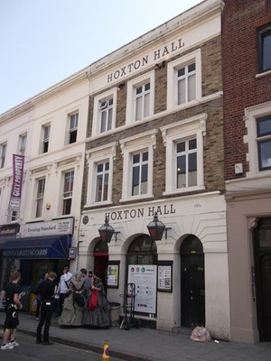 Photo A3 Hoxton Hall, London Grade II* listed Music Hall on 128a Hoxton  c2012