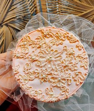 Women 1960s Hat Jackie O' Headpiece Fascinator Cocktail Pink Vintage