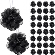 100 Pcs Loofahs Bulk Bath Sponge Shower Luffas Exfoliating Body Scrubber Packs S