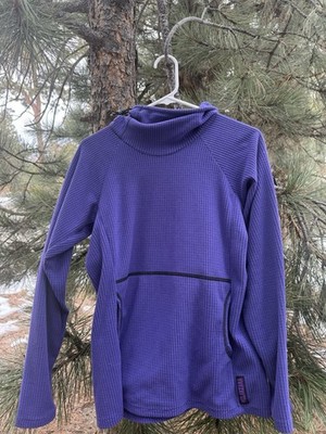 Melanzana Micro grid V2 Hoodie Women s Medium Purple