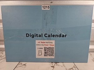 Calendrier numérique (Smart Display) 15.6 de pouce AC blanc