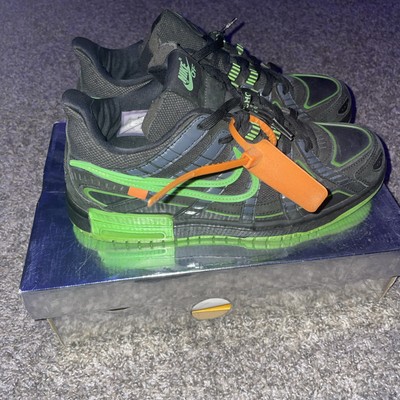 Nike Air Rubber Dunk Off-White Green Strike Size 10 Men s