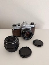 Pentax K1000 SE Brown 35mm SLR Camera  50mm F2  35mm F2.8 - Fully Working