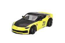 TSM Mini GT 826 Nissan Z LB Nation Works Ikazuchi Yellow Boxed 1:64