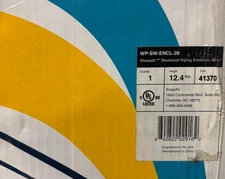 Wirepath WP-SW-ENCL-28, Structured Wiring Enclosure, 28" Tall - New!