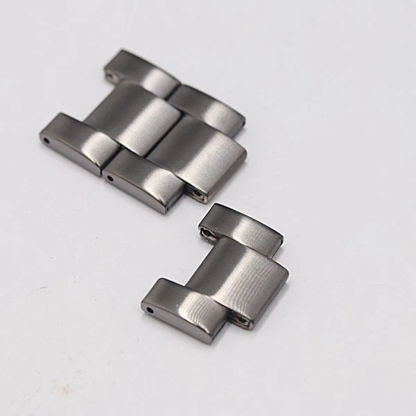 Fossil 3 Link FTW4012 男式表带手链零件黑色 20 毫米二手 — 第 3/3 张图片