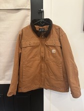 Carhartt Men's Insulated Duck Traditional Jacket Men s Loose Fit Size XL