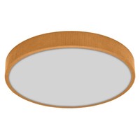Led Deckenleuchte Stoff Orange Osram 3000K Click-Dim Ø49Cm Flur Deckenlampe BüRo