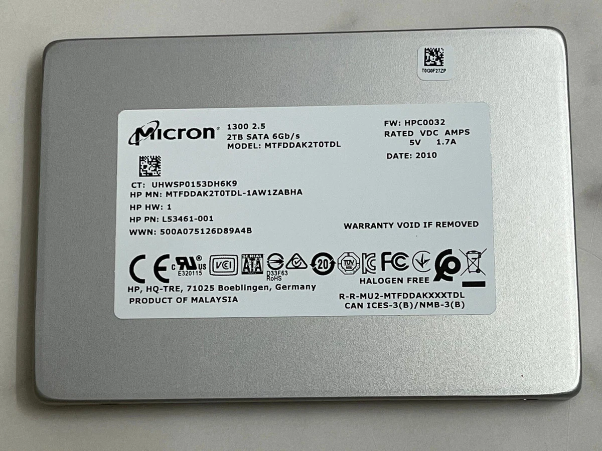 ②-WA33-Micron SATA 256GB 2.5インチ SSD 4点 Micron 256 GB SATA II Solid State Drives for sale | eBay
