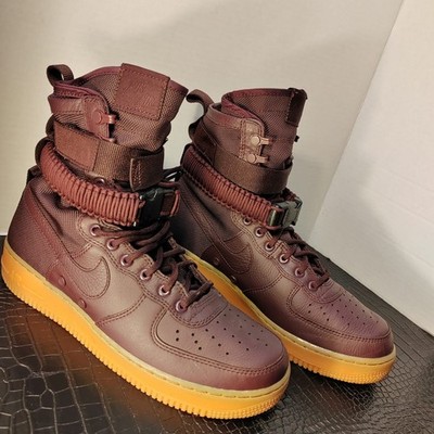 Size 9 - Nike SF Air Force 1 Deep Burgundy