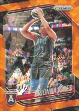 2025 Panini Prizm WNBA #107 Brionna Jones Orange Ice Prizms