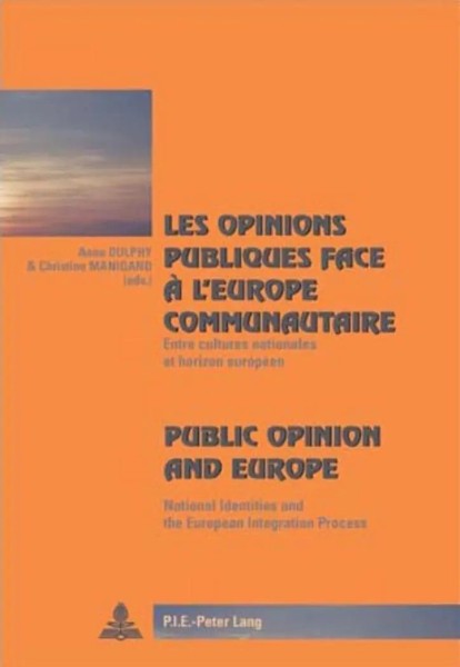 Les Opinions Publiques Face à L'europe Communautaire- Public Opinion And Europe-image