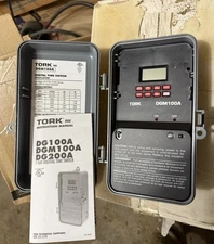 TORK 7-DAY DIGITAL TIME SWITCH MODEL DGM100  