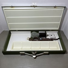 Vintage Glenwood Illuminated Slide Sorter Model S721 - Backlit Tray Metal Case