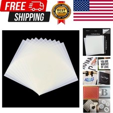 10 Pcs 10 Mil Blank Mylar Stencil Sheets, 12 x 12 Inches Templates Material, ...