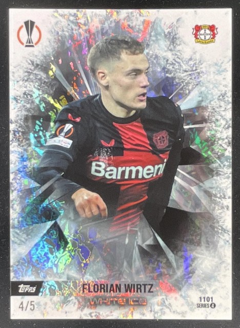 2024-25 Topps Total Football Fusion Series SN5 #657 Florian Wirtz /5