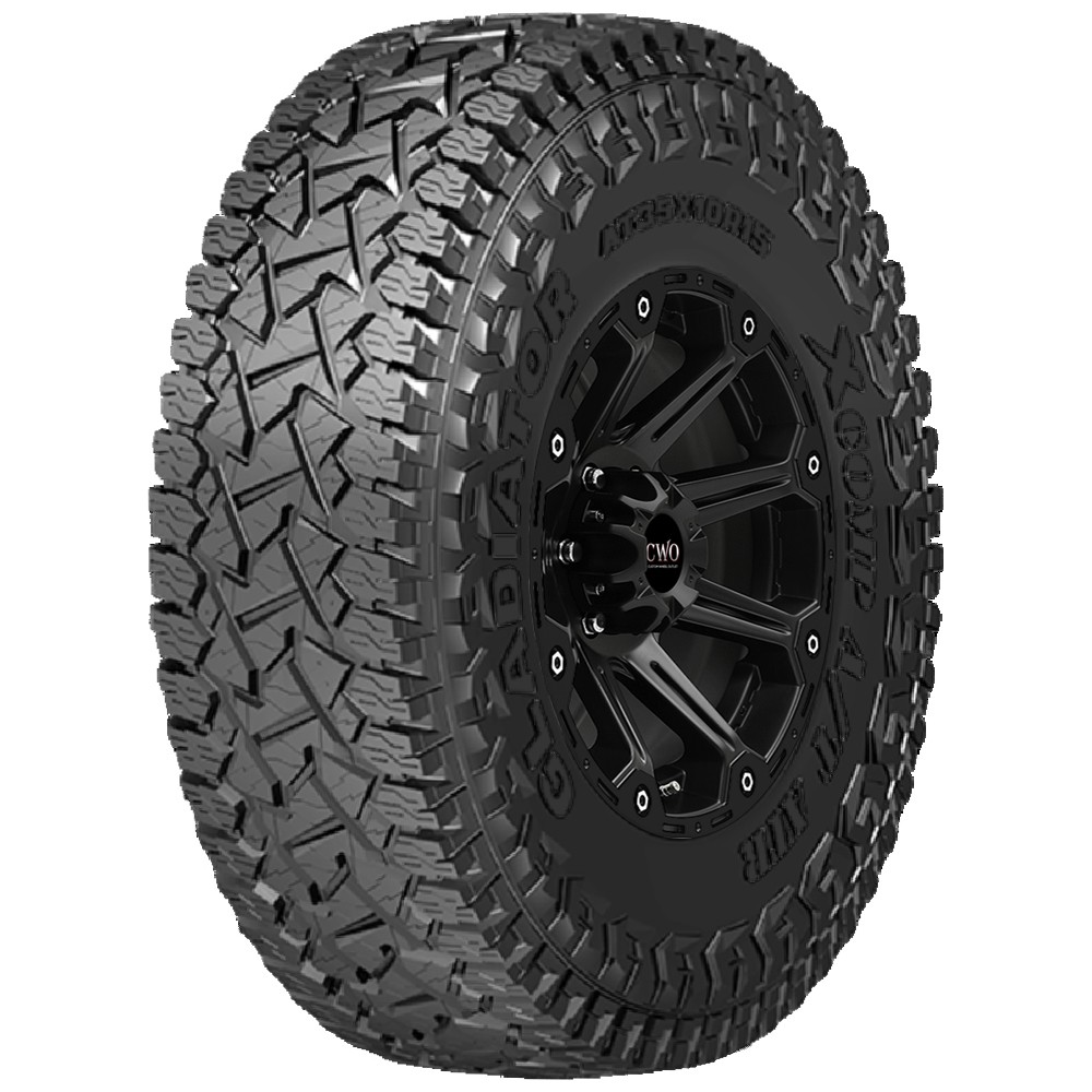 (QTY 4) LT285/70R17 Gladiator X Comp AT 126/123Q Load Range E Black ...