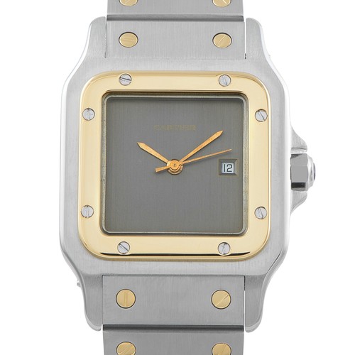 Cartier Santos Carre Two-Tone Watch 2961