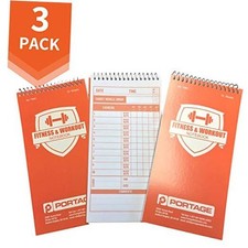 Fitness Workout Notebook - Fitness Tracker Journal, Workout Log, Exercise