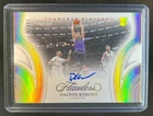 2024-25 Panini Flawless Dalton Knecht Flawless Finishes Gold Rookie Auto #10/10