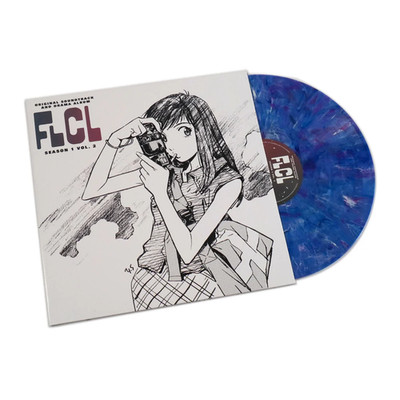 The Pillows - FLCL Season 1 Vol. 2, Vinyl Record, Colored Vinyl Blue Gatefold LP