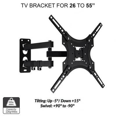 Universal TV Wall Mount Bracket Tilt for 32-55 inch Adjustable Bracket US STOCK