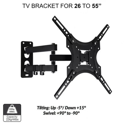 #ad #ad Universal TV Wall Mount Bracket Tilt for 32 55 inch Adjustable Bracket US STOCK $12.55