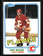 Kent Nilsson 1981 Topps #24 Hockey Card