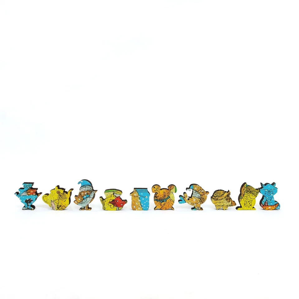 Rompecabezas de madera para adultos de FoxSmartBox - 195 piezas - Visiting the Bear Foto 4 de 4