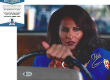 PAM GRIER SIGNED 'JACKIE BROWN' 8x10 MOVIE PHOTO 4 ACTRESS PROOF BECKETT COA BAS