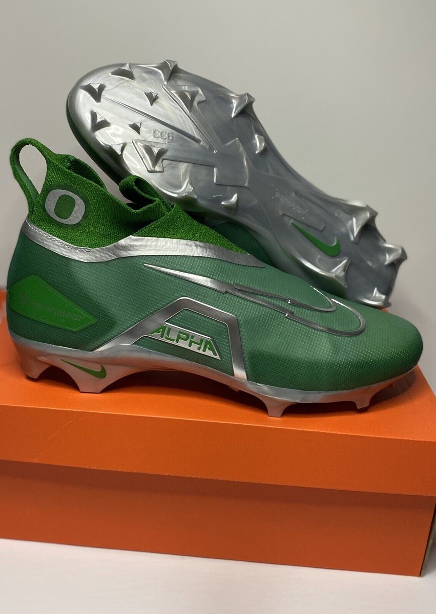 Nike Oregon Ducks PE Alpha Menace Elite 3 Team Issued SZ  display picture 1