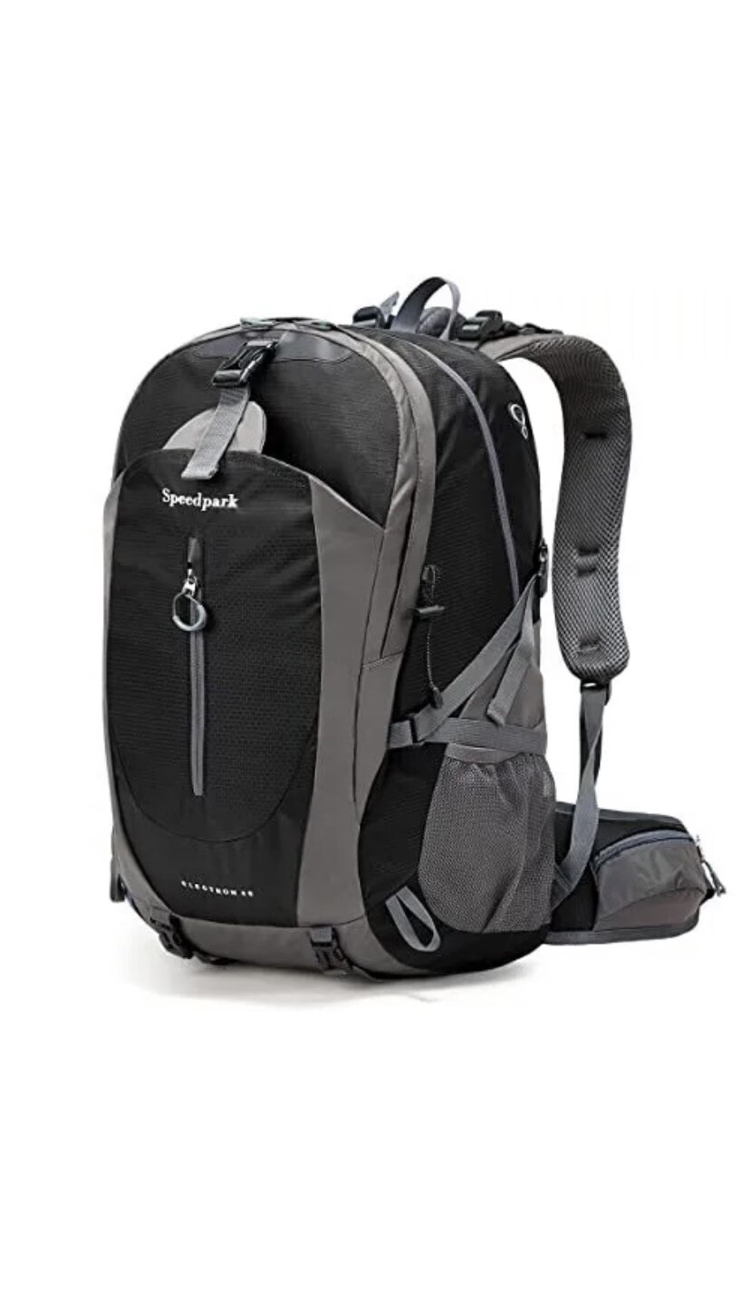 Hiking Backpack 40L Waterproof Lightweight Hiking Daypack Trekking Camping-image