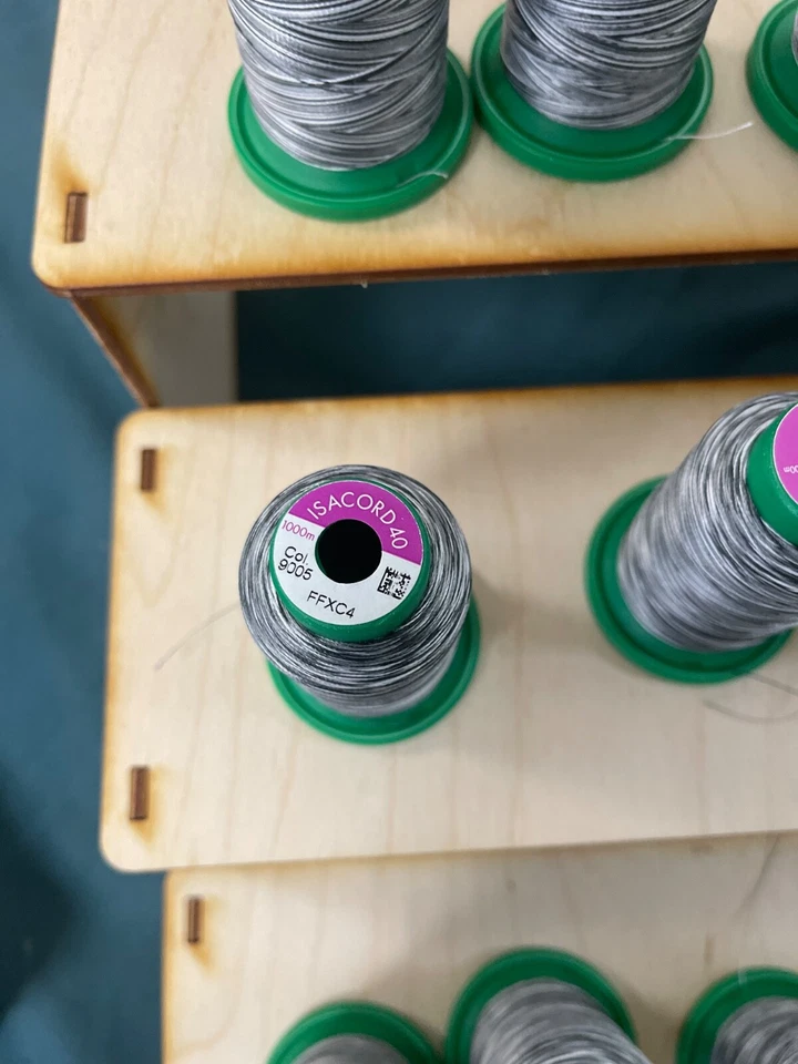 Lot of 12 Isacord  Polyester Embroidery Thread Multi Color  1000m - Image 2 of 3