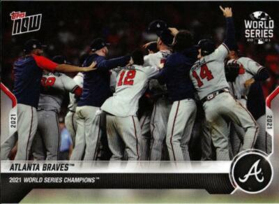 2021 Topps NOW Braves World Series Champion ERROR & CORRECTED Singles-Pick Cards