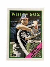 Excellent: Vintage 1988 topps Ron Hassey Chicago White Sox Trading Card