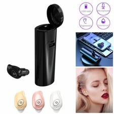 Bluetooth Headset Mini Earphone Wireless Stereo Music Earbud with Charging Case