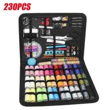 230Pcs Sewing Kit - Portable Case, Needles, Thread & More - Free UK Delivery🚚