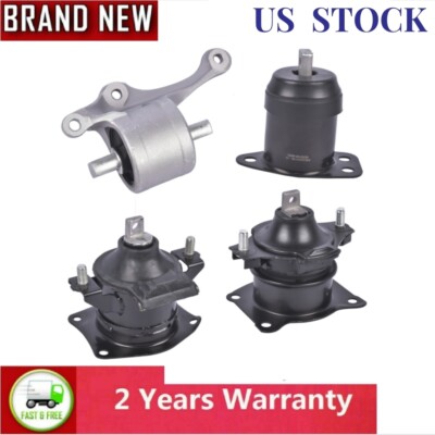Engine Motor Mount & Trans Mount Set for Acura 2005 2006 2007 2008 RL 3.5L