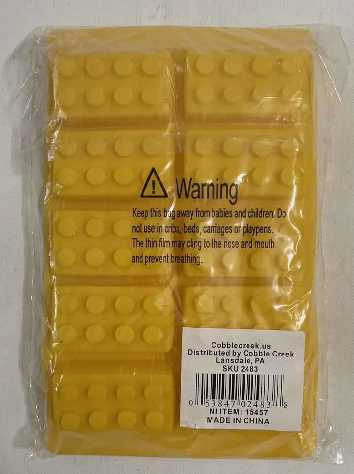 Cobble Creek, Building Blocks Ice Cube Trays, Set Of 2 - Image 3 of 3